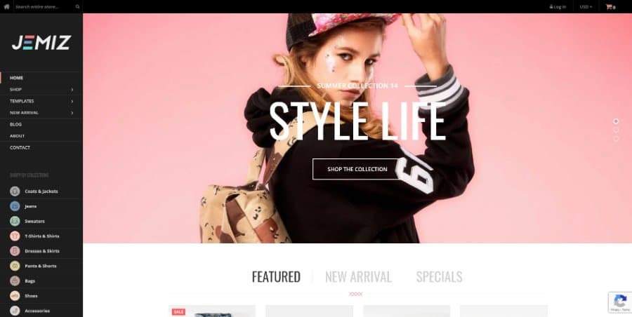 Jemiz Kids Fashion Store Responsive Shopify Theme