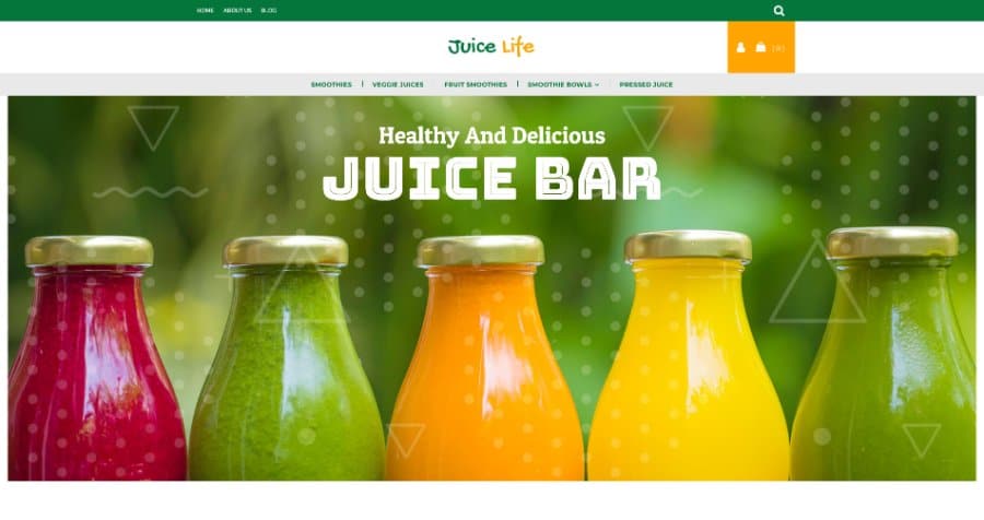 Juice Life - Shift4Shop Theme
