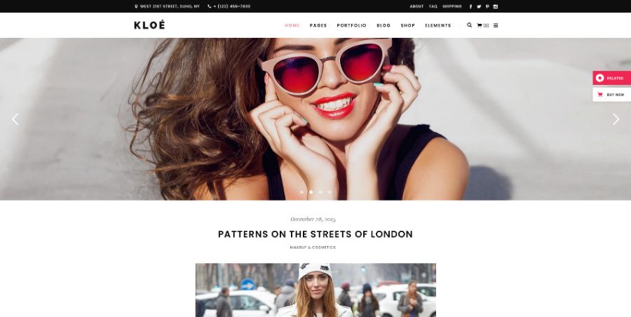 Kloe - Fashion & Lifestyle Multi-Purpose Theme