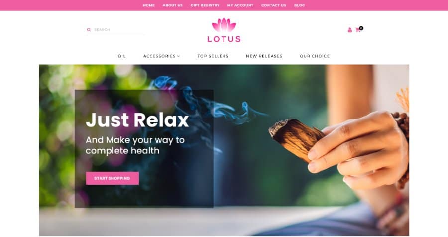 Lotus - Shift4Shop Theme