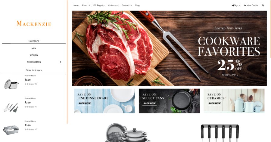 Mackenzie eCommerce Theme