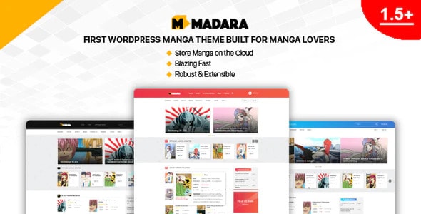 Madara - WordPress Theme for Manga