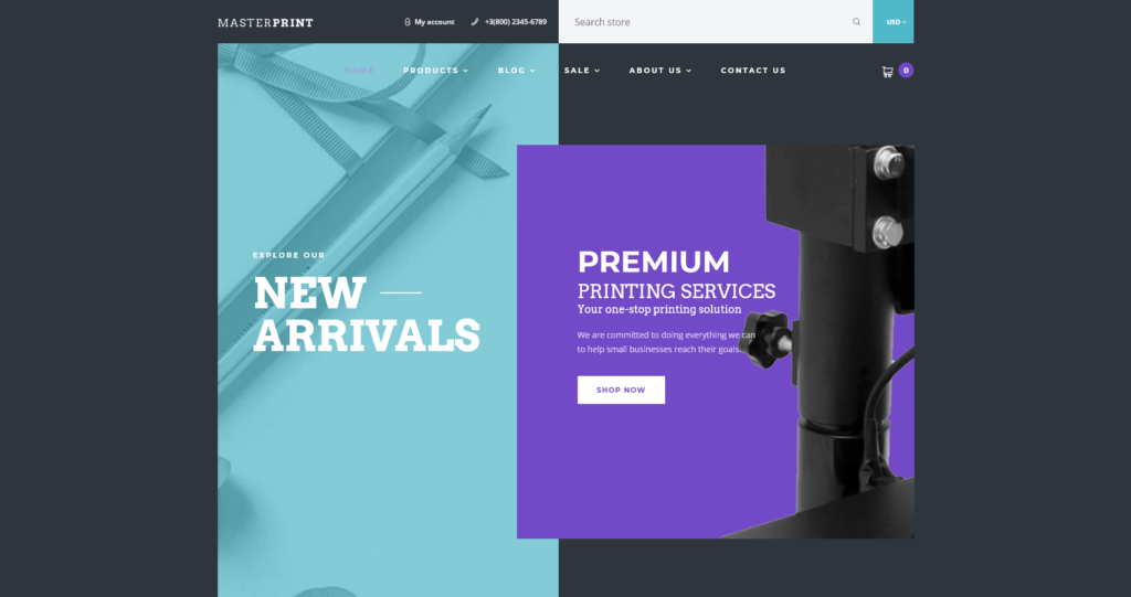 Master Print - Print Shop Shopify Theme