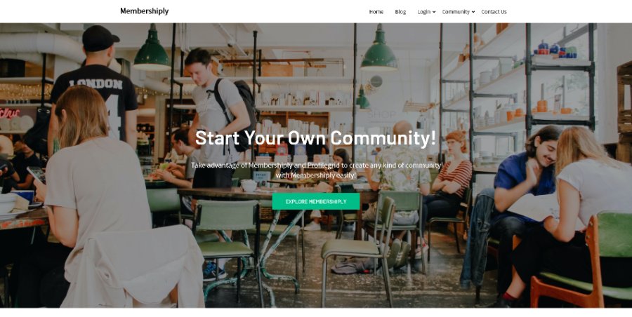 Membershiply WordPress Theme