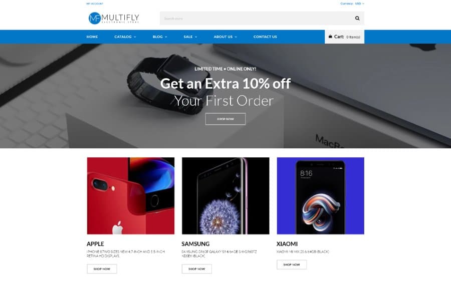 Multifly - Multipurpose Online Store Shopify Theme