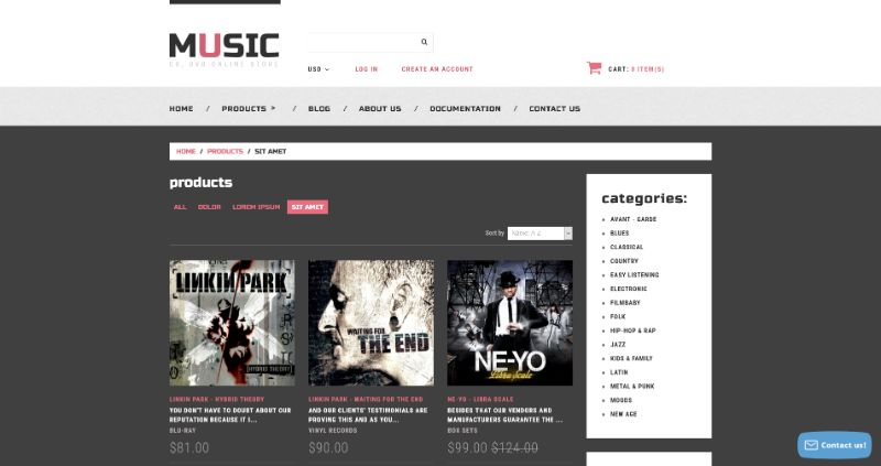 Music Store Shopify Theme