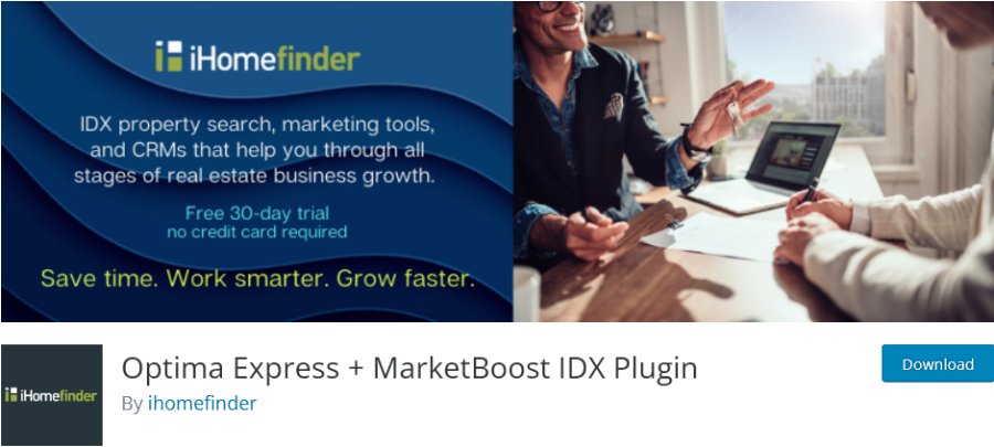 Optima Express + MarketBoost IDX Plugin