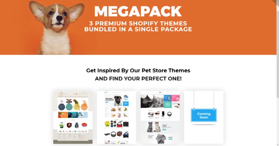 Pets Store Themes Bundle Shopify Theme