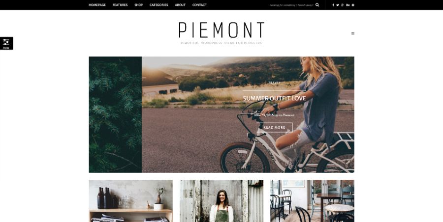 Piemont - Premium Travel & Lifestyle Responsive WordPress Blog Theme