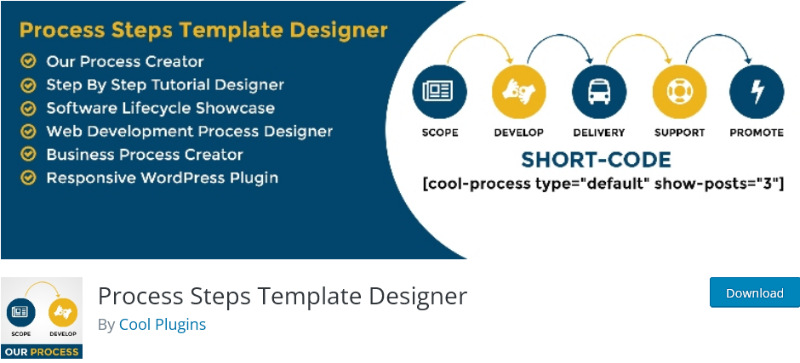 Process Steps Template Designer