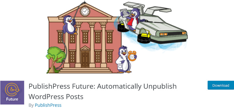 PublishPress Future: Automatically Unpublish WordPress Posts