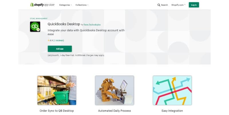 QuickBooks Desktop Shopify App