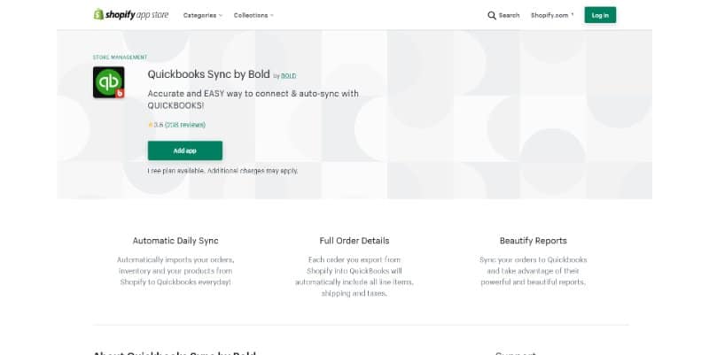 Quickbooks Sync by Bold