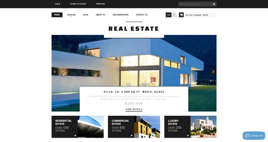 Real Estate Agency Responsive Shopify Theme