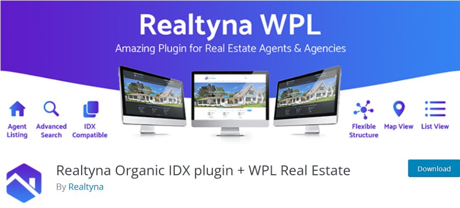 Realtyna Organic IDX plugin + WPL Real Estate