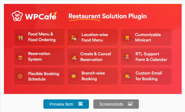 Restaurant Reservation, Food Menu & Food Ordering for WooCommerce