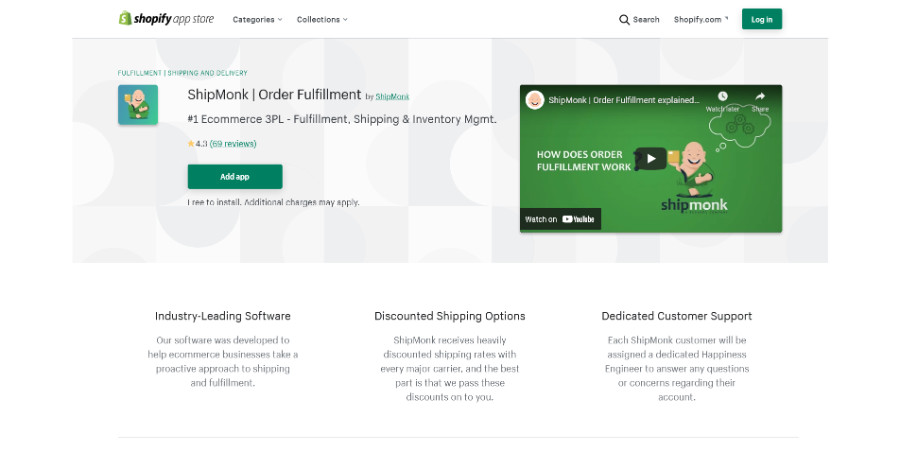 ShipMonk Order Fulfillment Shopify App