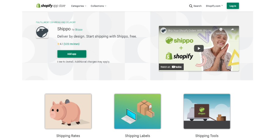 Shippo Shopify App