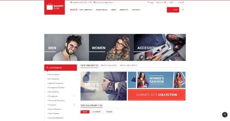 Shoppy Store - Responsive Magento 2 and 1.9 Theme