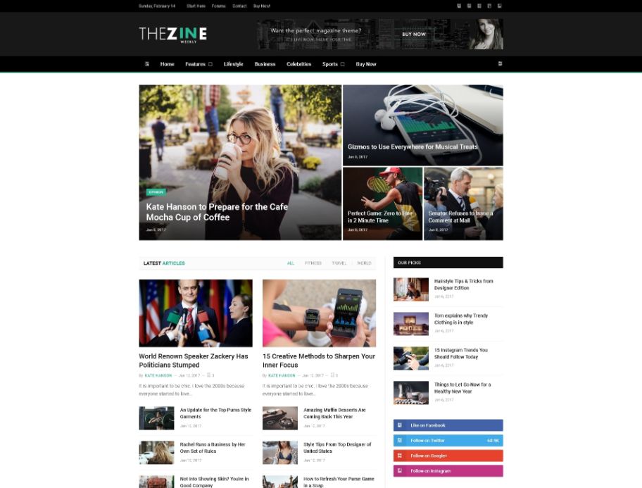 SmartMag - Responsive & Retina WordPress Magazine