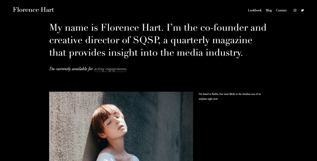 Hart Squarespace Template