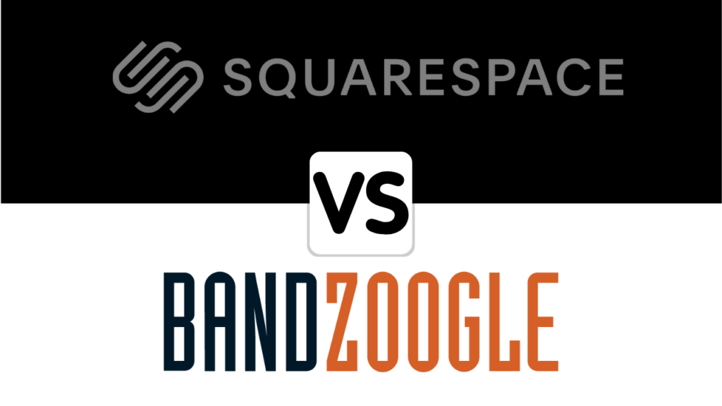 Squarespace vs Bandzoogle