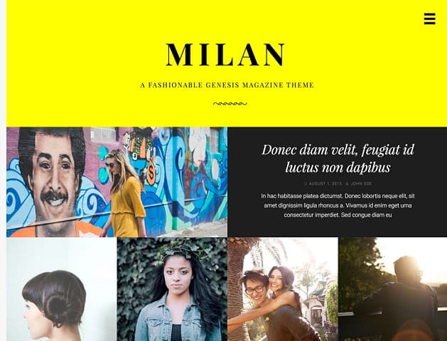 StudioPress Milan Pro Theme