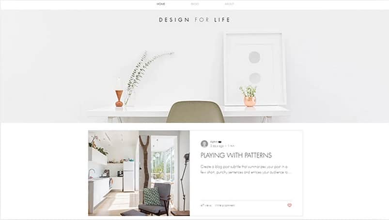 Style & Design Blog & Podcast Wix Template