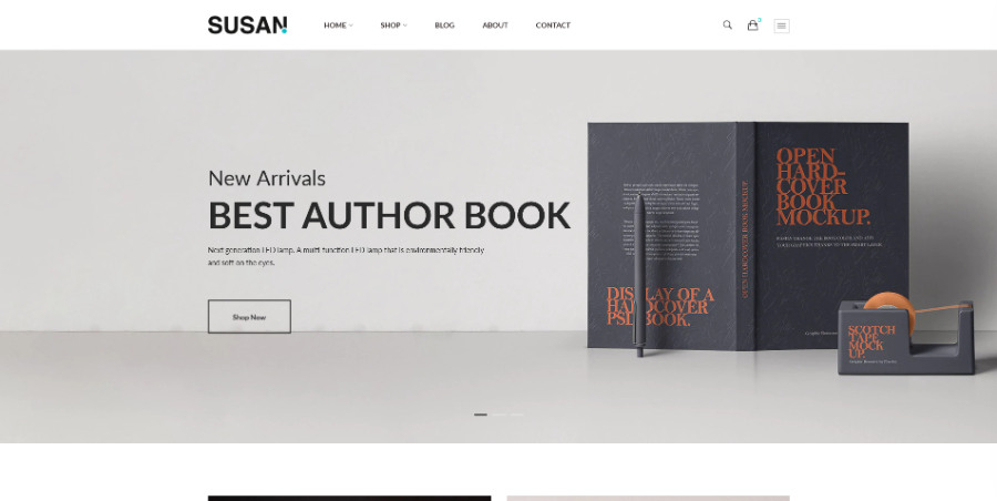 Susan - Book Store Shopify Theme