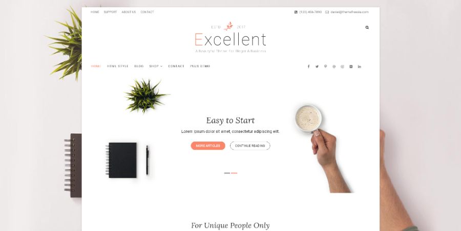 TF Excellent WordPress Theme