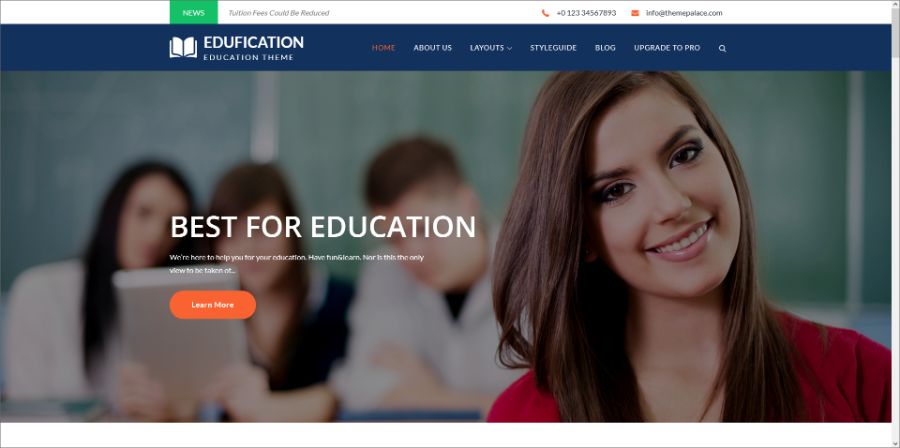 TP Edufication WordPress Theme