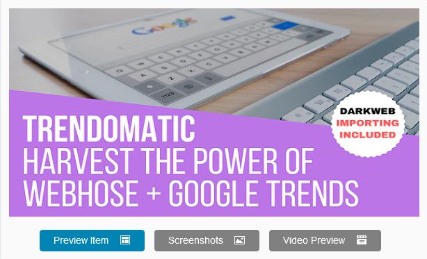 Trendomatic - WebHose + Google Trends Post Generator Plugin for WordPress