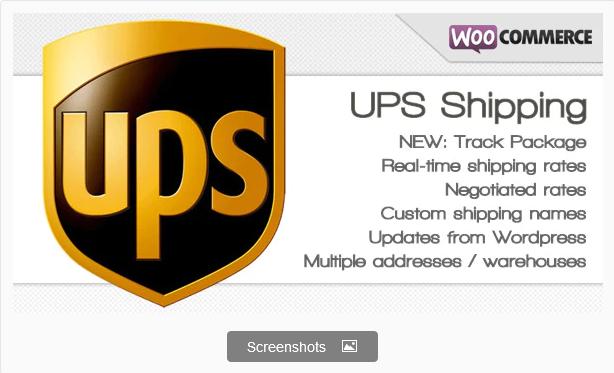 UPS Shipping method for WooCommerce