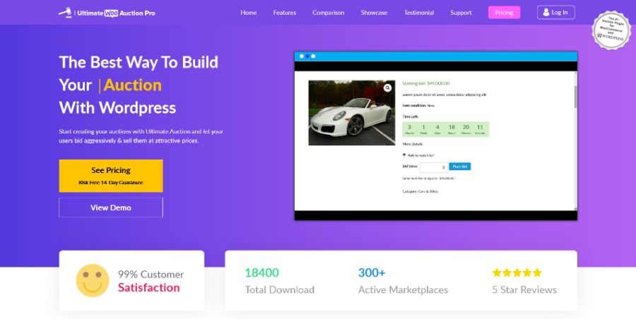 Ultimate Auction for WooCommerce