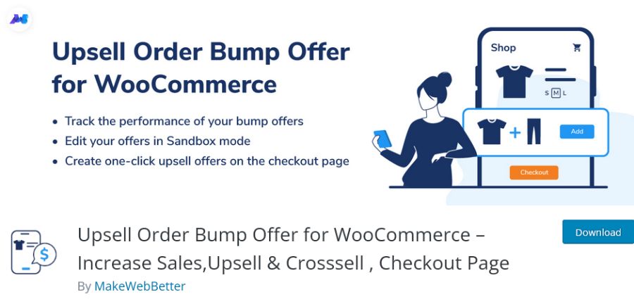 Upsell Order Bump Offer for WooCommerce – Increase Sales,Upsell & Crosssell , Checkout Page