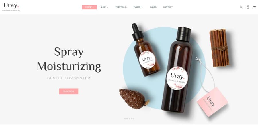 Uray - Cosmetic & Beauty Shopify Theme