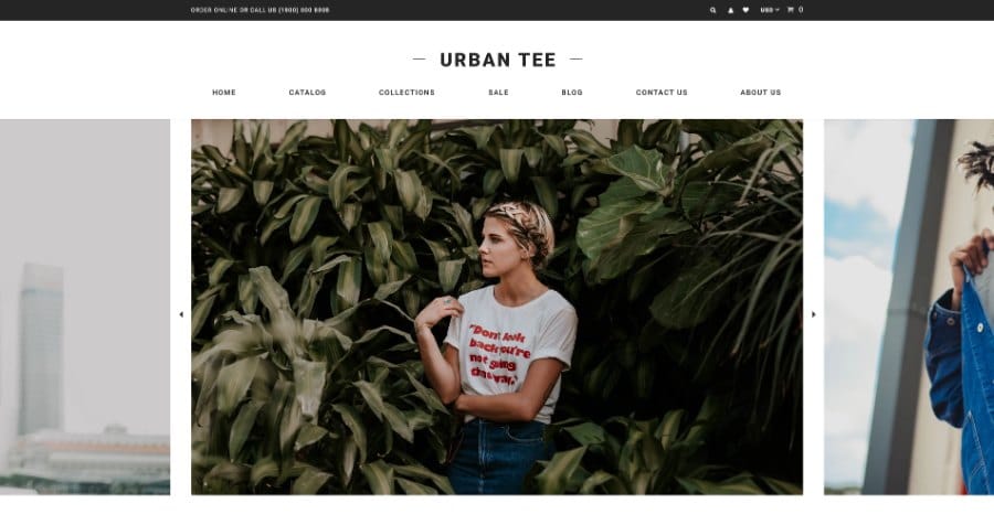  Urban Tee - T-Shirt Store Clean Shopify Theme