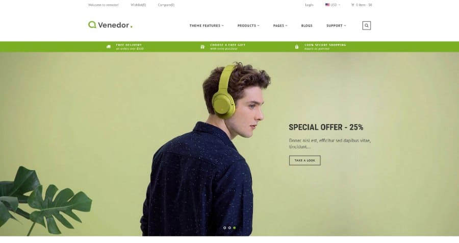 Venedor - Premium Shopify Theme