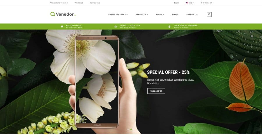 Venedor - Premium Shopify Theme