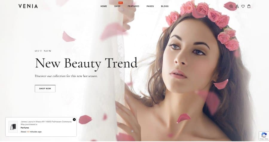 Venia - Beauty & Cosmetics Shop Responsive Shopify Theme