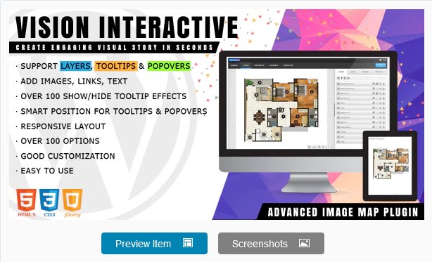 Vision Interactive - Image Map Builder for WordPress