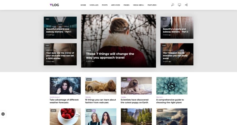 Vlog - Video Blog & Podcast WordPress Theme