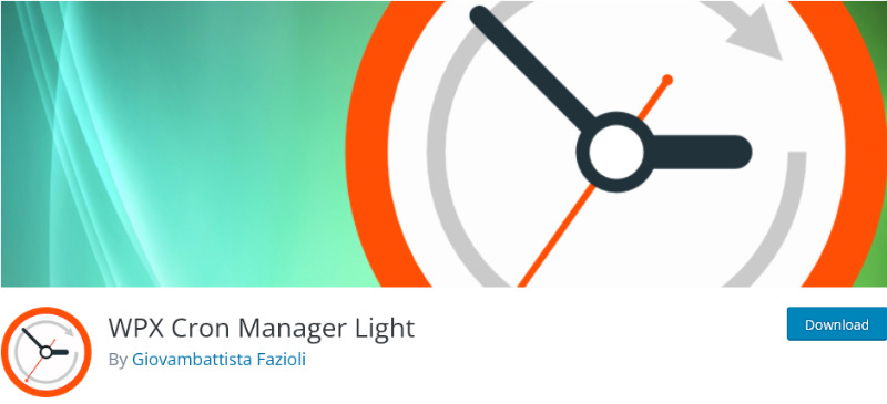 WPX Cron Manager Light WordPress Plugin