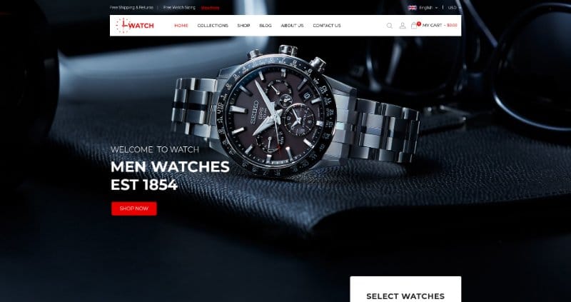 Watch - Multipurpose Responsive Magento 2 Theme