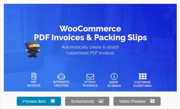 WeLaunch WooCommerce PDF Invoices & Packing Slips