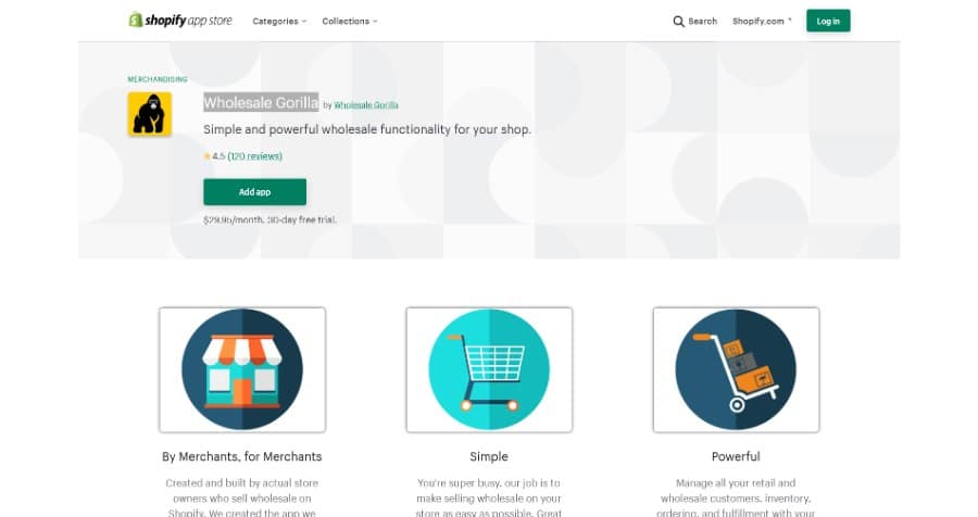 Wholesale Gorilla Shopify App