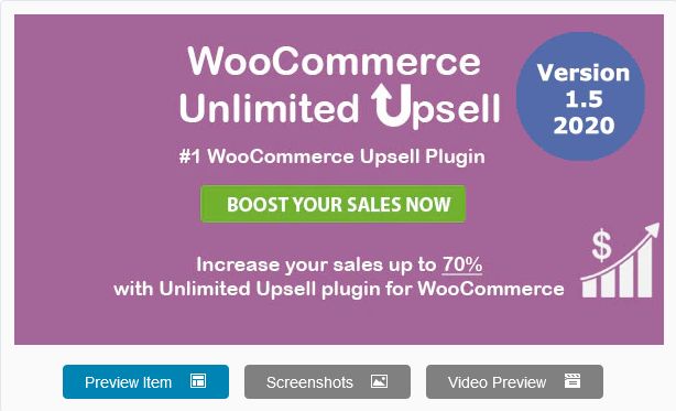 WooCommerce Unlimited Upsell & Cross sell