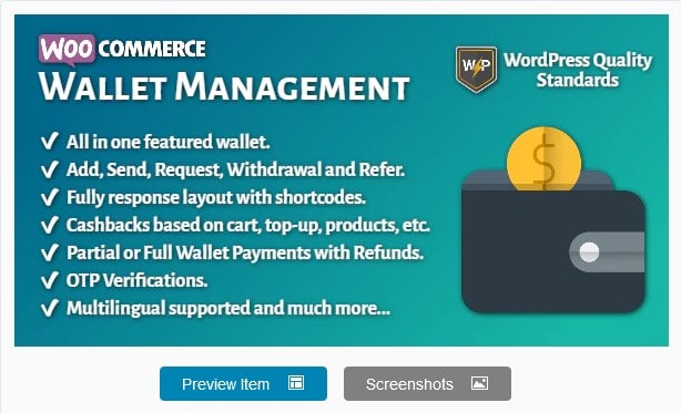 WooCommerce Wallet Management | All in One