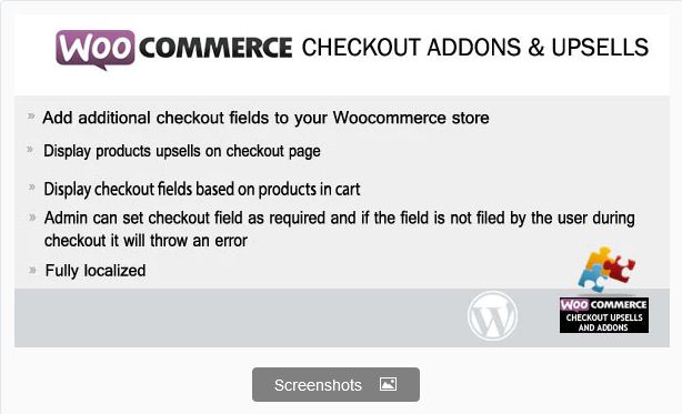 Woocommerce Checkout Addons & Upsells