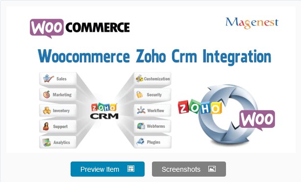 Woocommerce Zoho CRM Integration